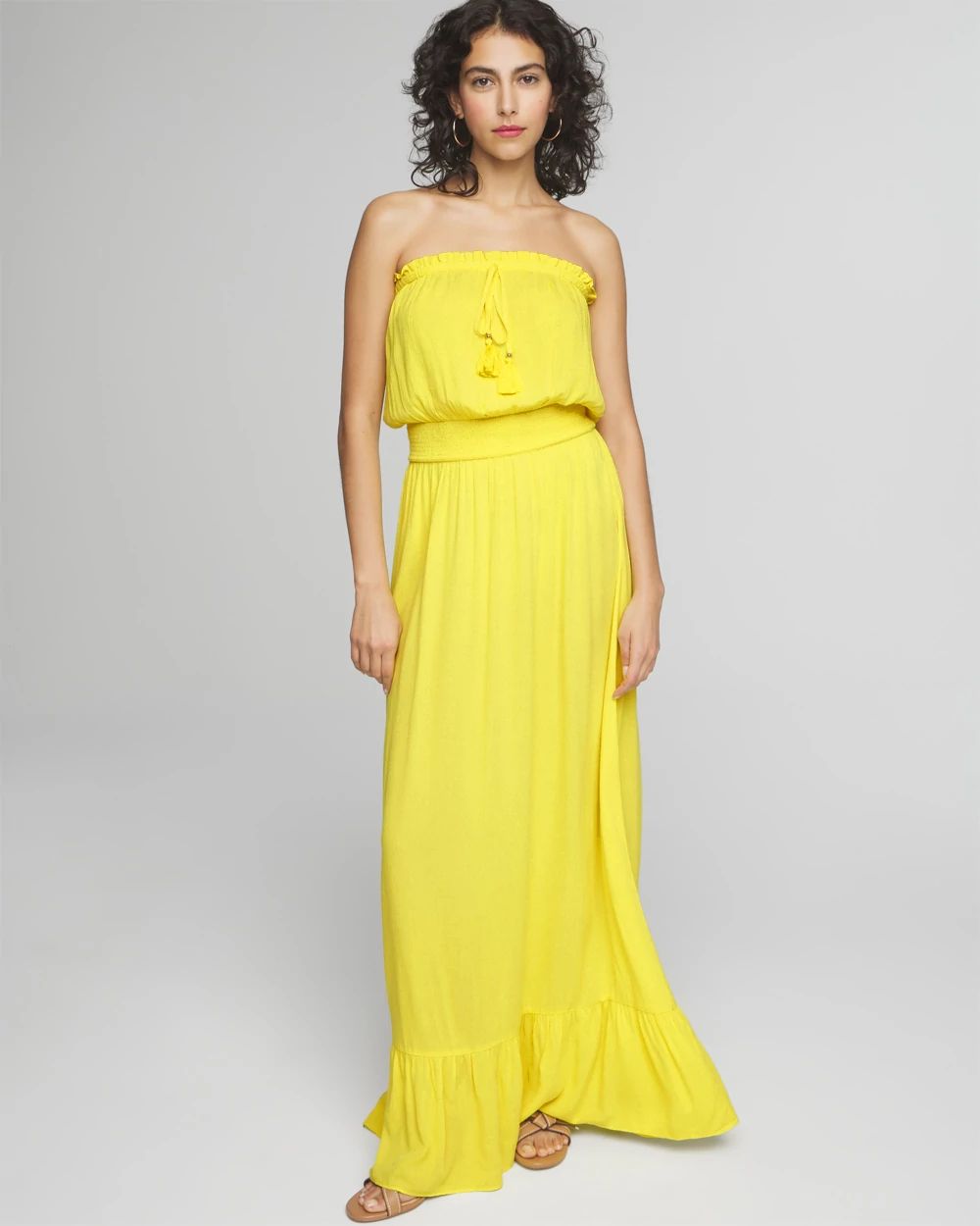 Strapless Maxi Coverup