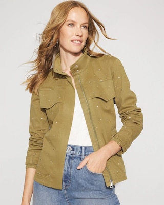 Petite Pret Studded Jacket