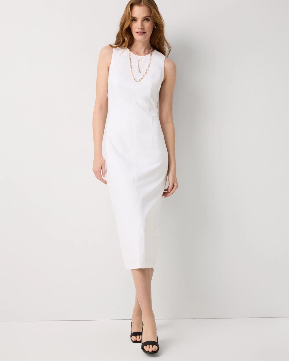 Ponte Sheath Dress