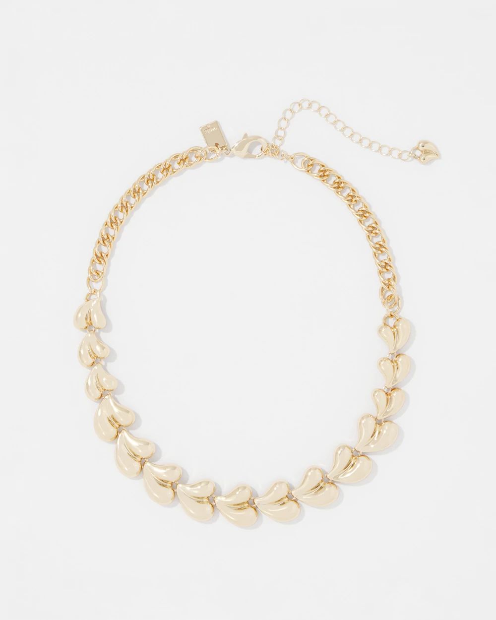 Sculptural Hearts Necklace