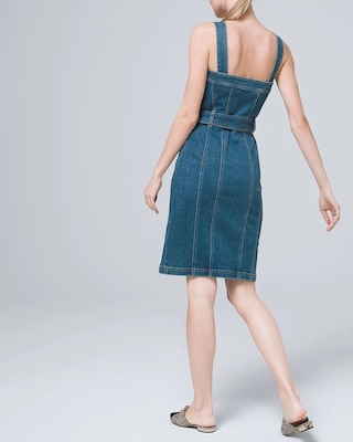 Everyday Soft Denim™ Sleeveless Dress click to view larger image.