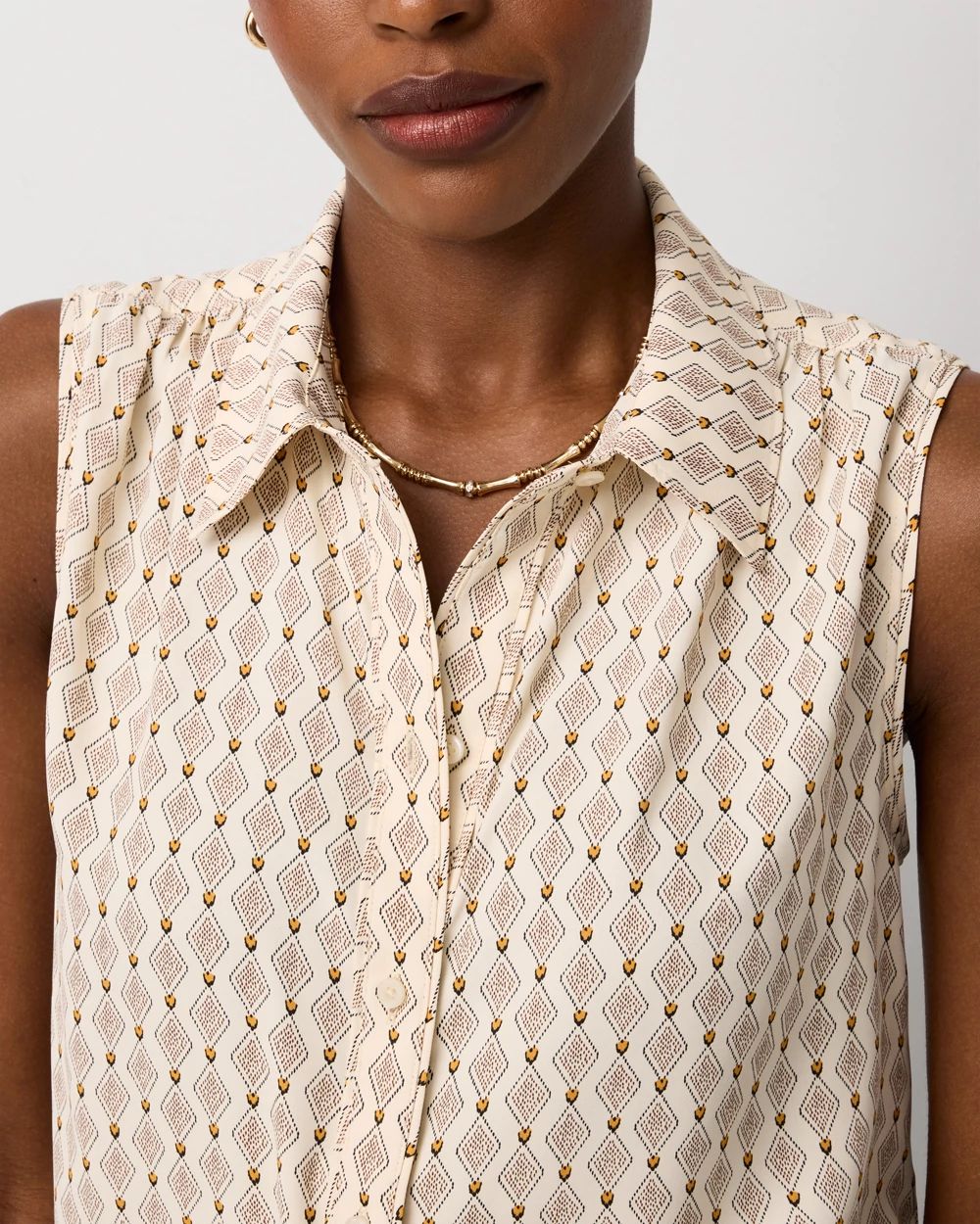 Sleeveless Shirt click to view larger image.