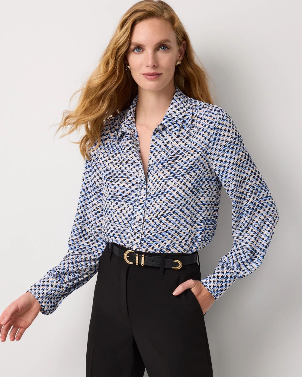 Soft Shirt with Piping
