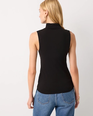 WHBM FORME™ All Ways Stretch Mock Neck Tank click to view larger image.