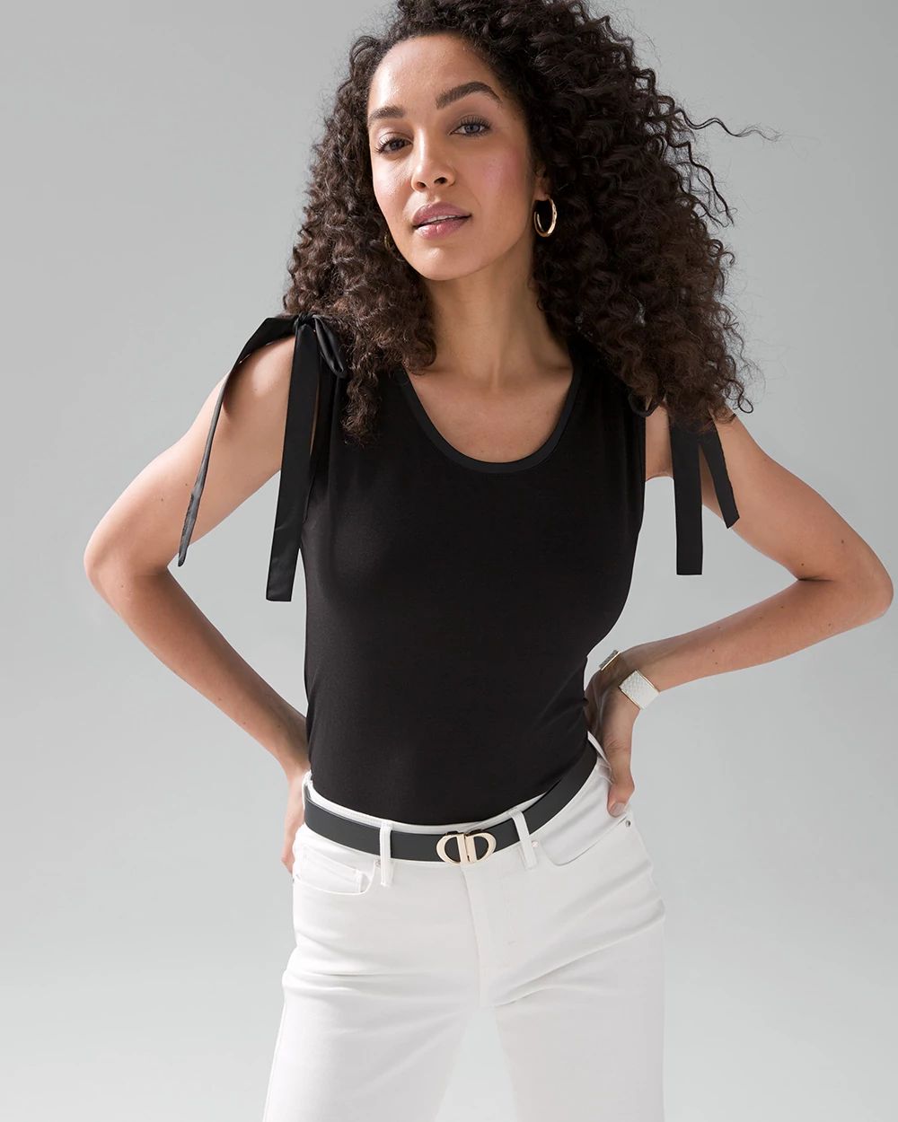 Tie Shoulder Tank