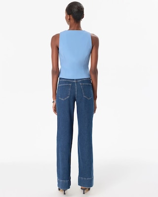 Extra High-Rise Wide-Leg Trouser Jean click to view larger image.