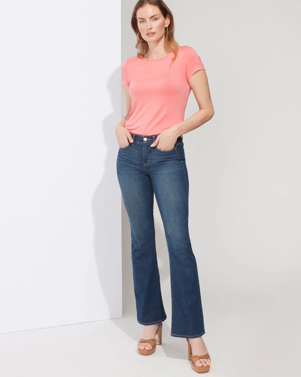 Outlet WHBM Crew-Neck Foundation Tee