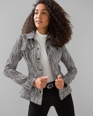 Boucle Trucker Jacket