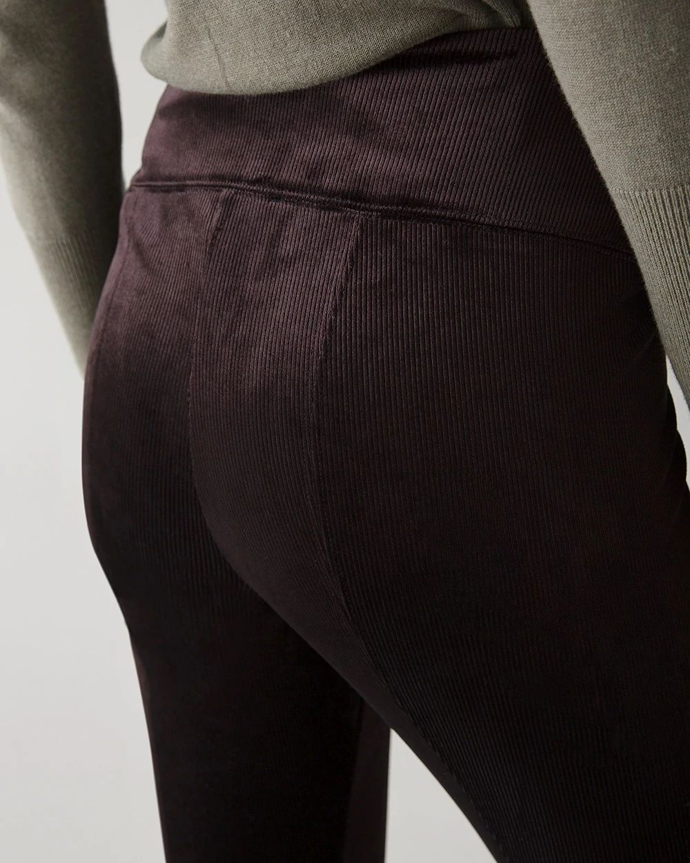Velvet Corduroy WHBM Runway Leggings