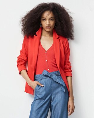 Outlet WHBM Everyday Knit Blazer
