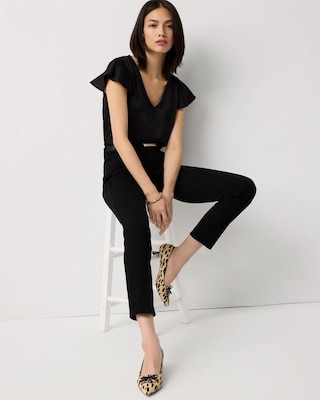 Satin Detail Glamgetter Tee click to view larger image.