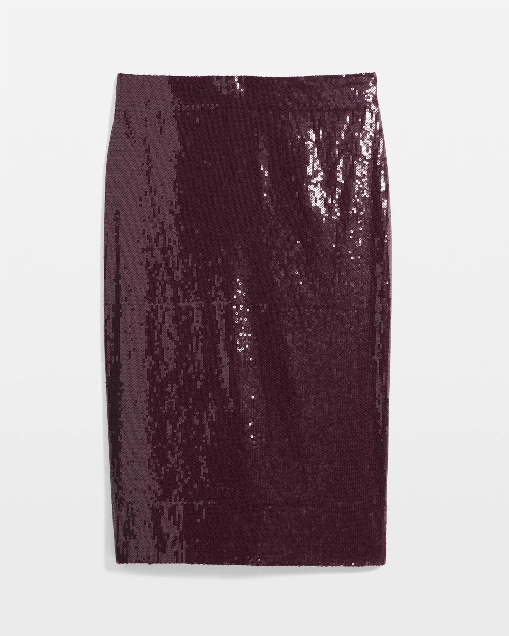 Petite Sequin Midi Skirt