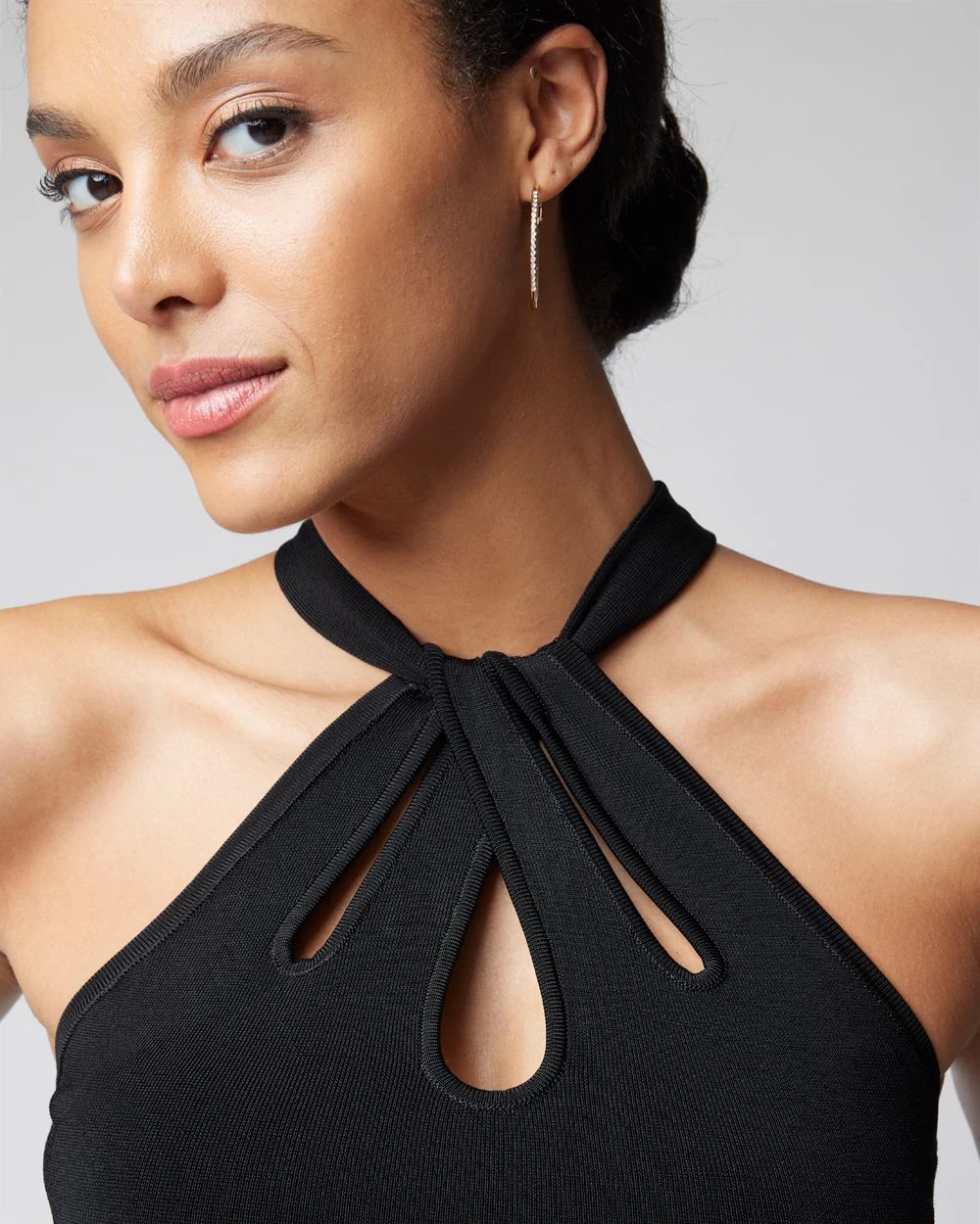 Cutout Halter Top