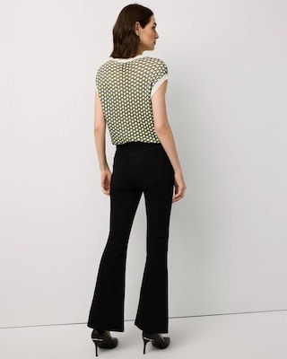 High-Rise Flare Jean click to view larger image.