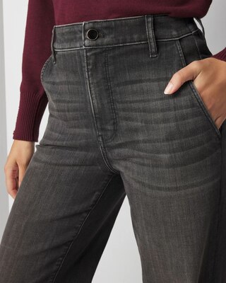 Extra High Rise Eco Wide Leg Jean click to view larger image.