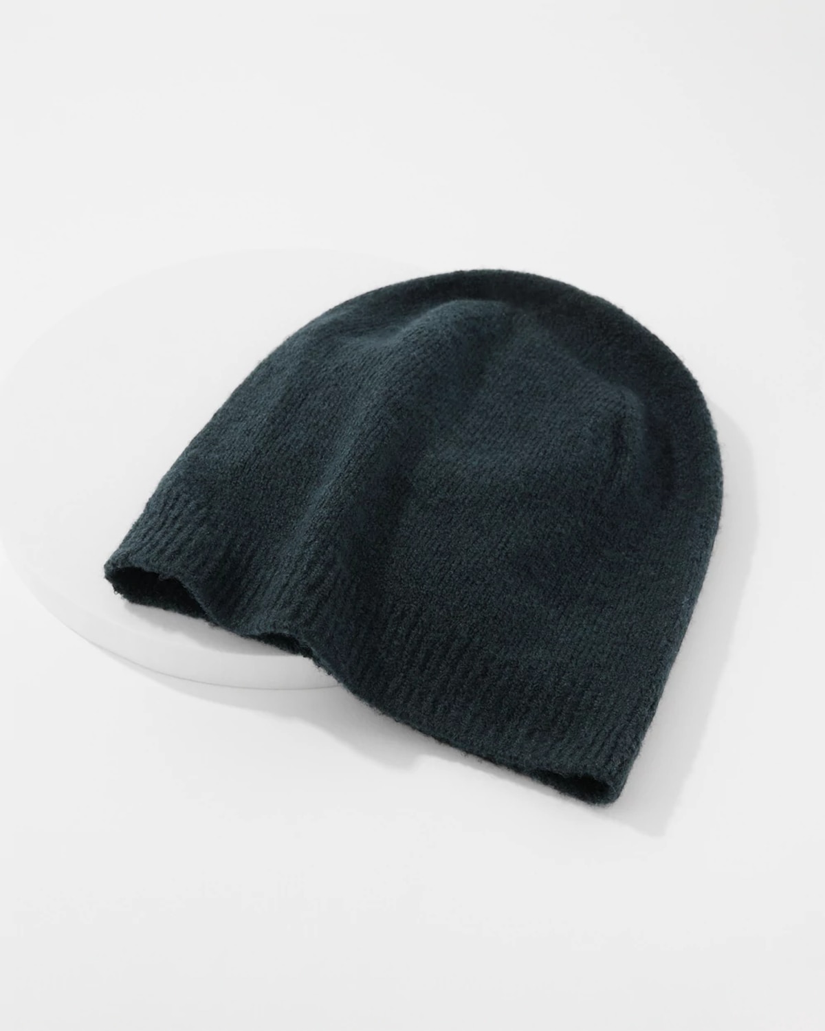 White House Black Market Rhinestone Beanie Hat In Green