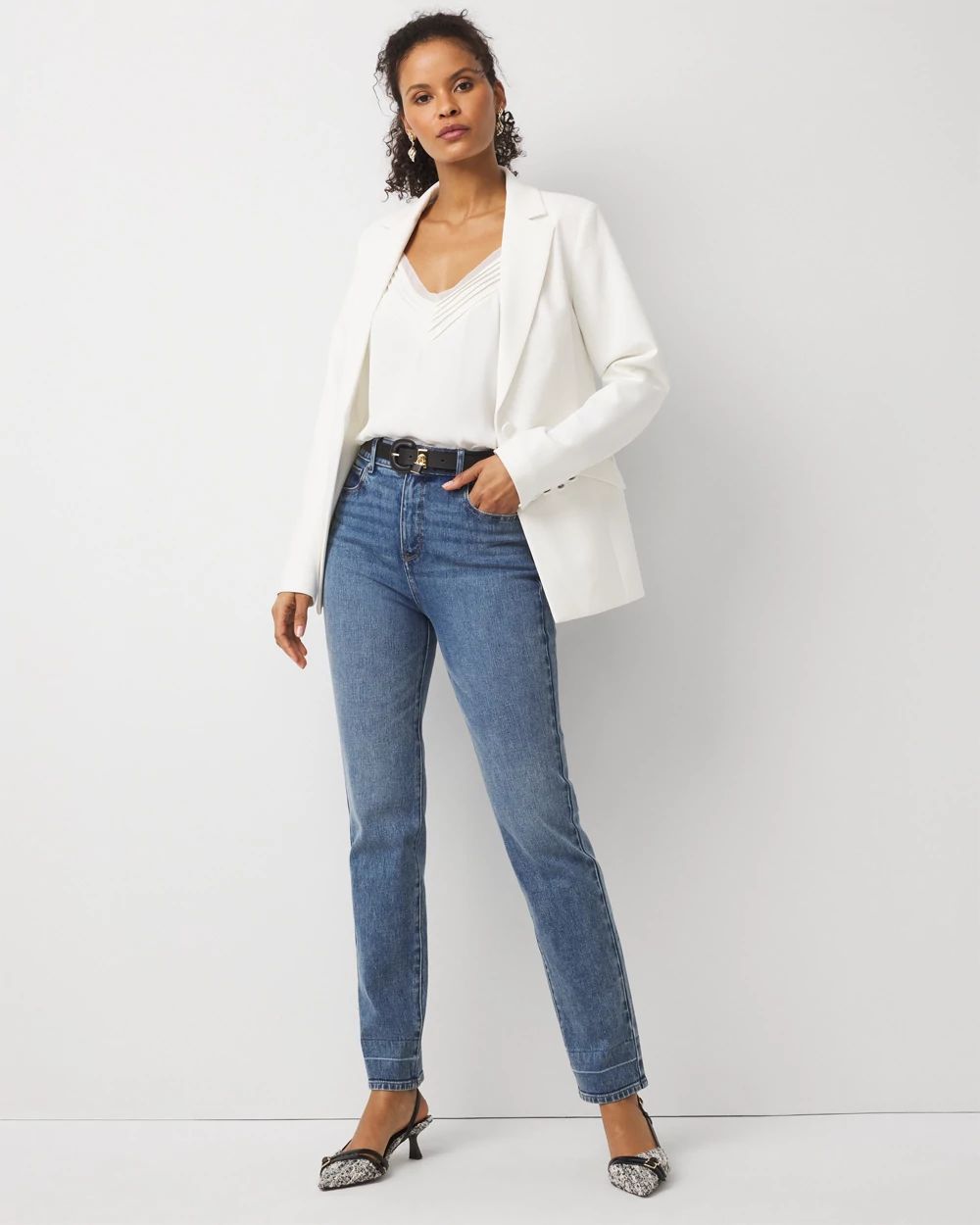 Extra High-Rise Straight Jean