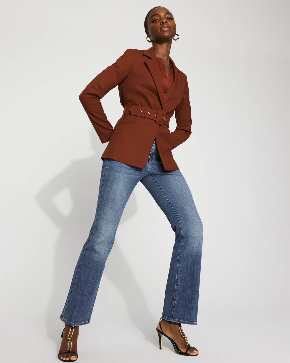 Belted Blazer