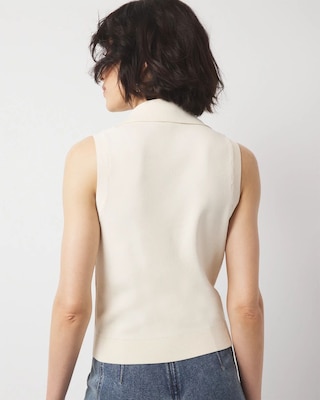 Toggle Button Sweater Vest click to view larger image.