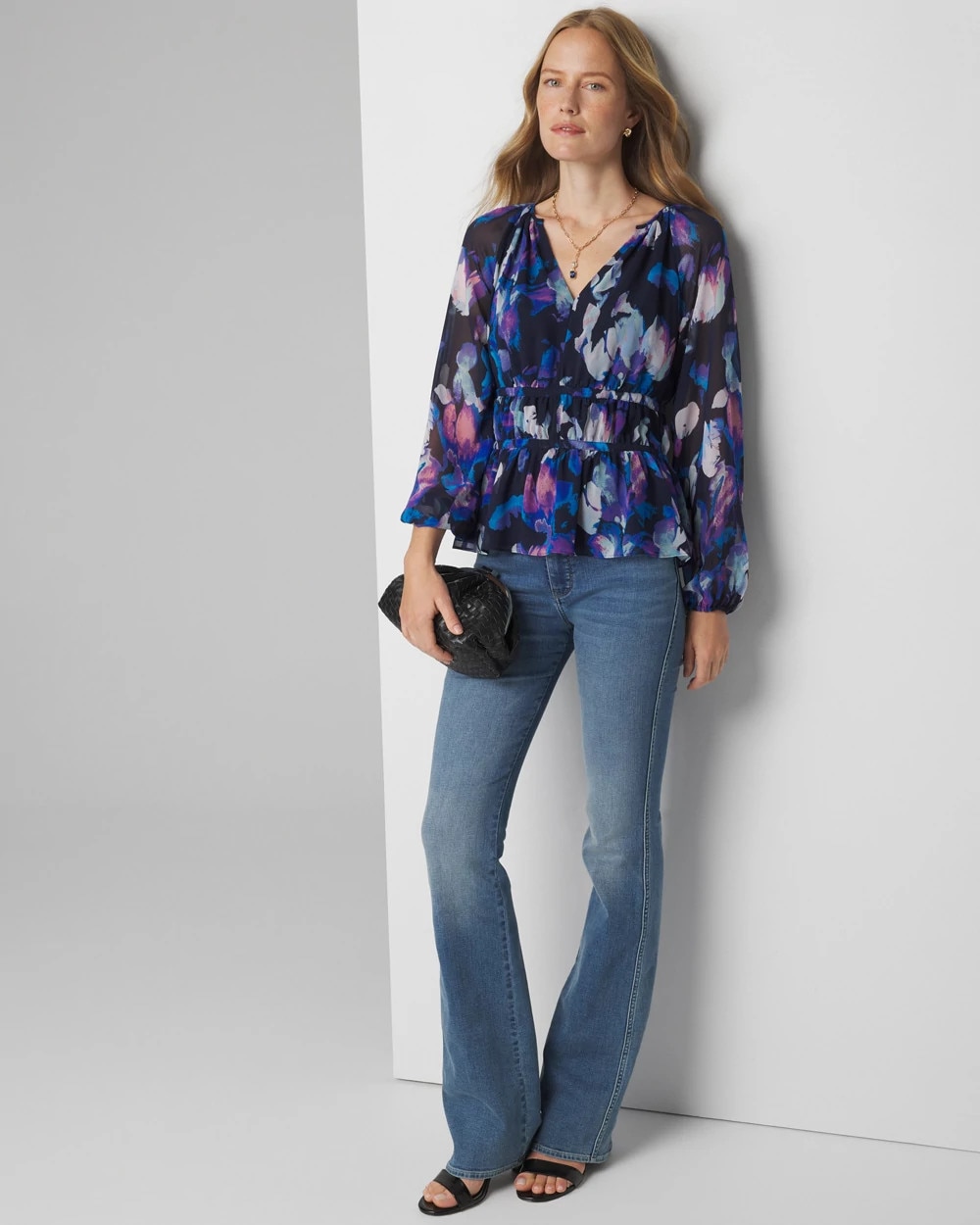 Floral Print Blouse