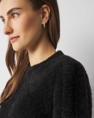 Tinsel Trim Sweater click to view larger image.