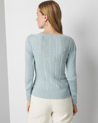 Cashmere Blend Crewneck Sweater click to view larger image.