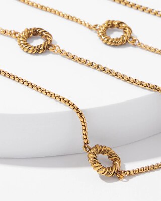 Layered Twisted Necklace