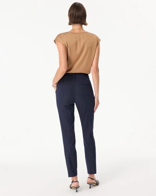 Denim-Look Elle Slim Ankle Pant click to view larger image.