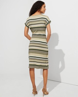 Outlet WHBM Short Sleeve Wrap Dress