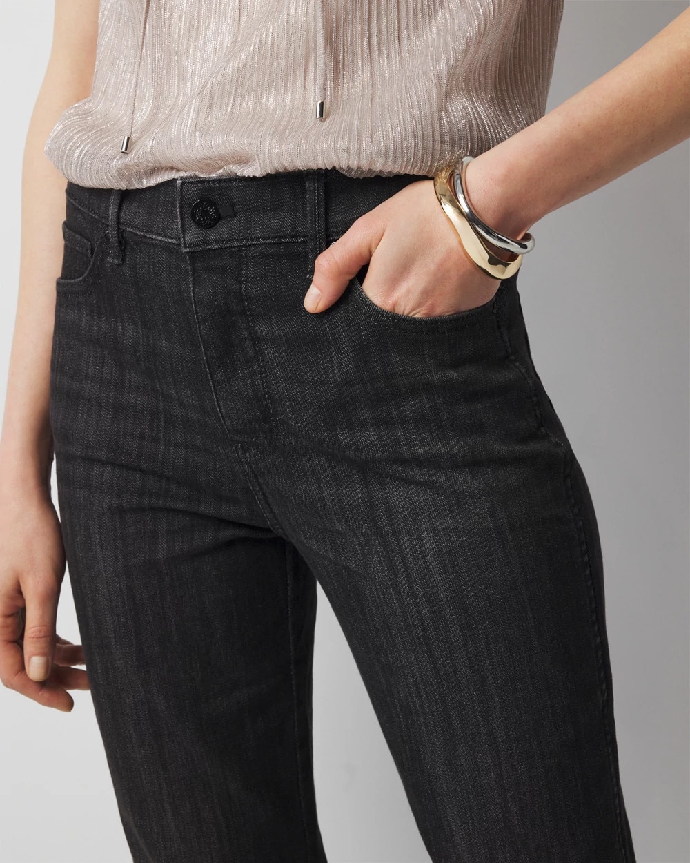 High-Rise Straight Jean