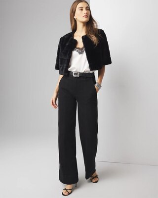 Faux Fur Bolero click to view larger image.