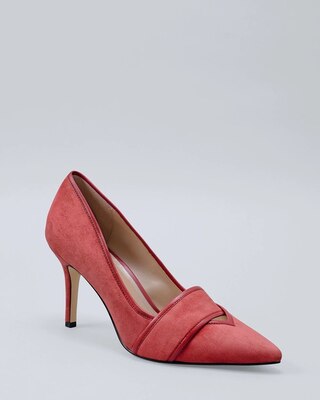 Suede Pumps