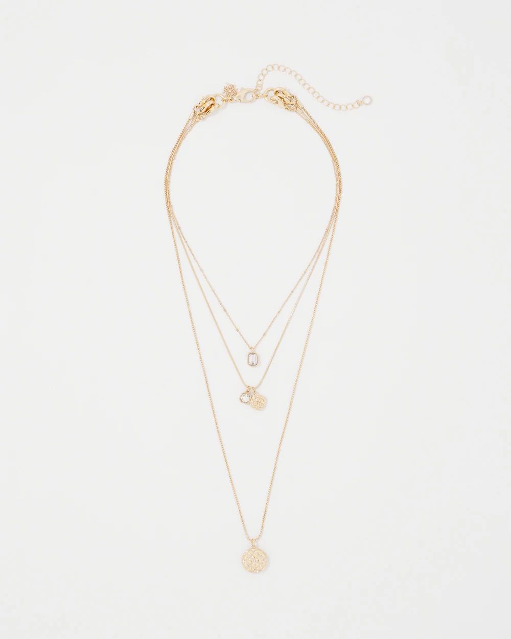 Convertible Quilted Pendant Necklace