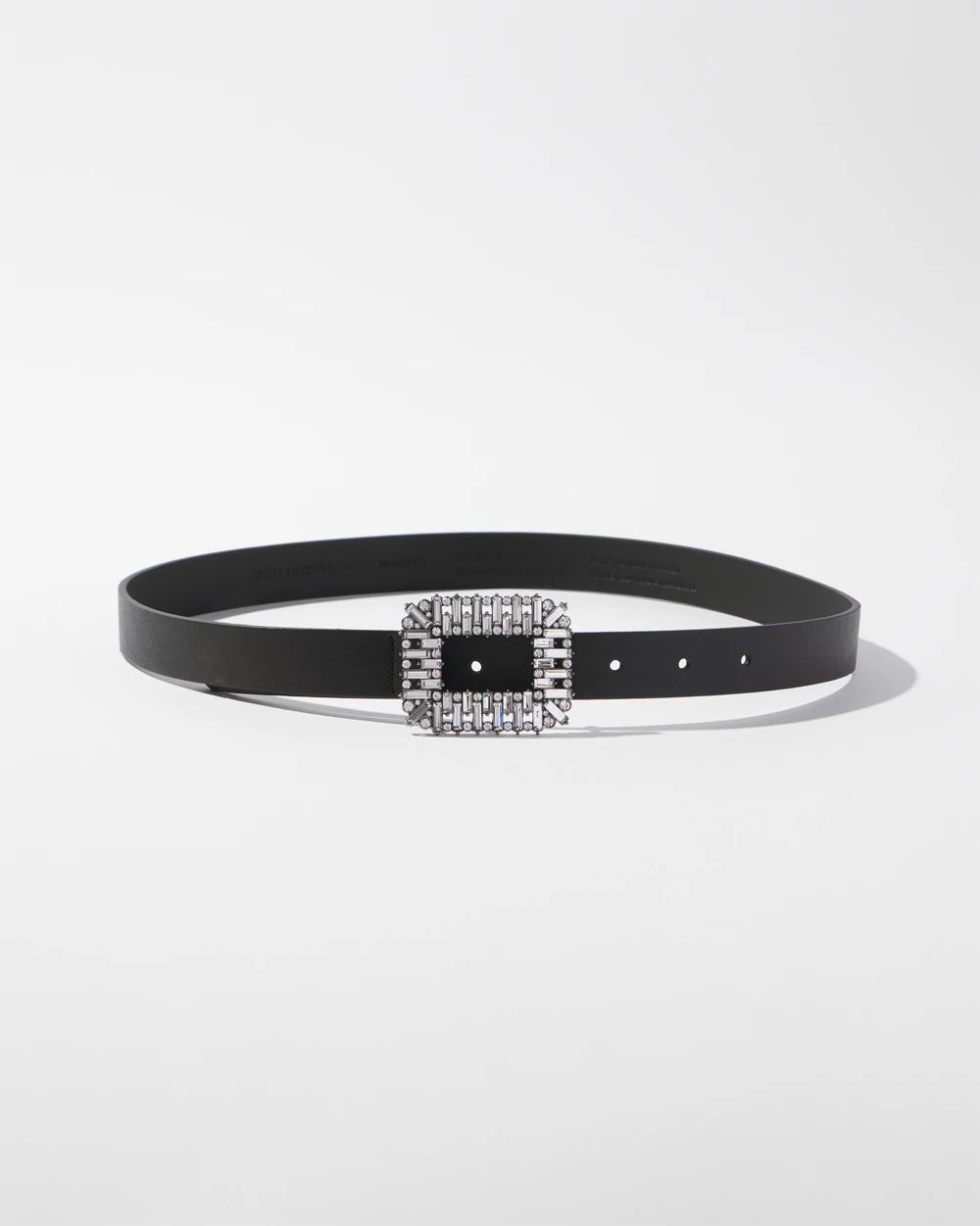 Crystal Buckle Pant Belt