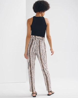 High-Rise Tapered Ankle Pants click to view larger image.