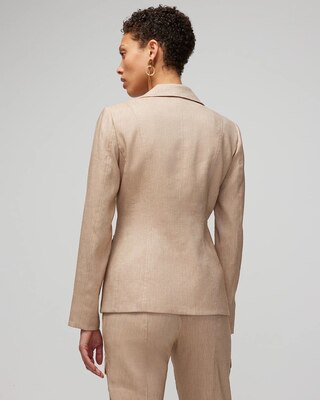 WHBM® Linen Signature Blazer