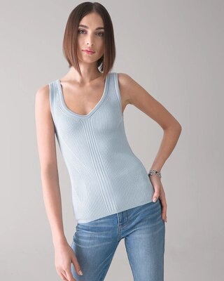 Ribbed Sweetheart Tank