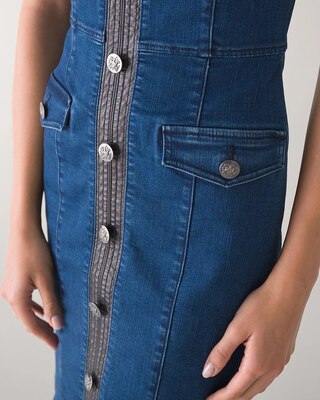 Sleeveless Denim Dress