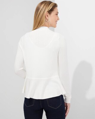Outlet WHBM Peplum Cardigan