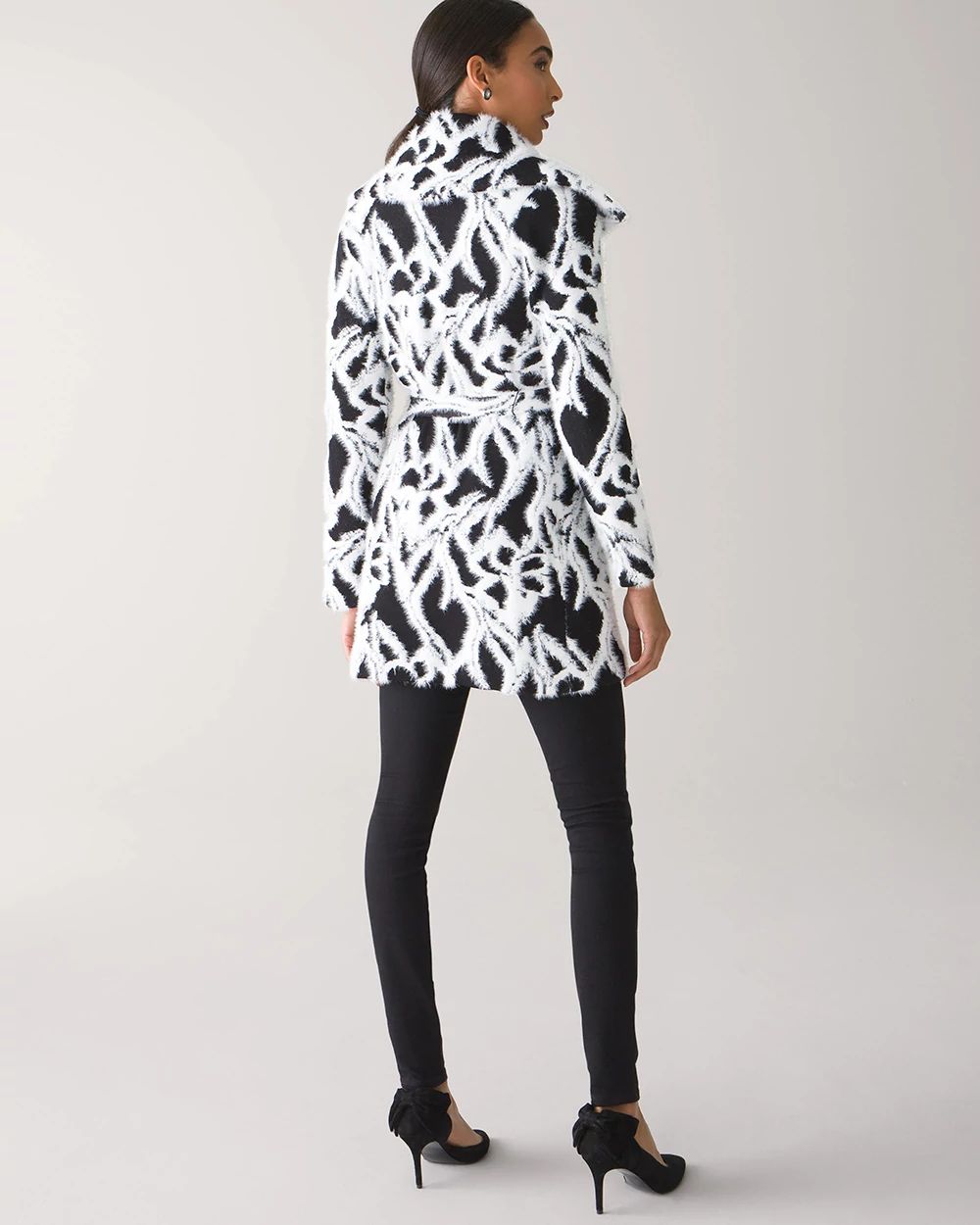 Long Sleeve Belted Iris Sweater Coat