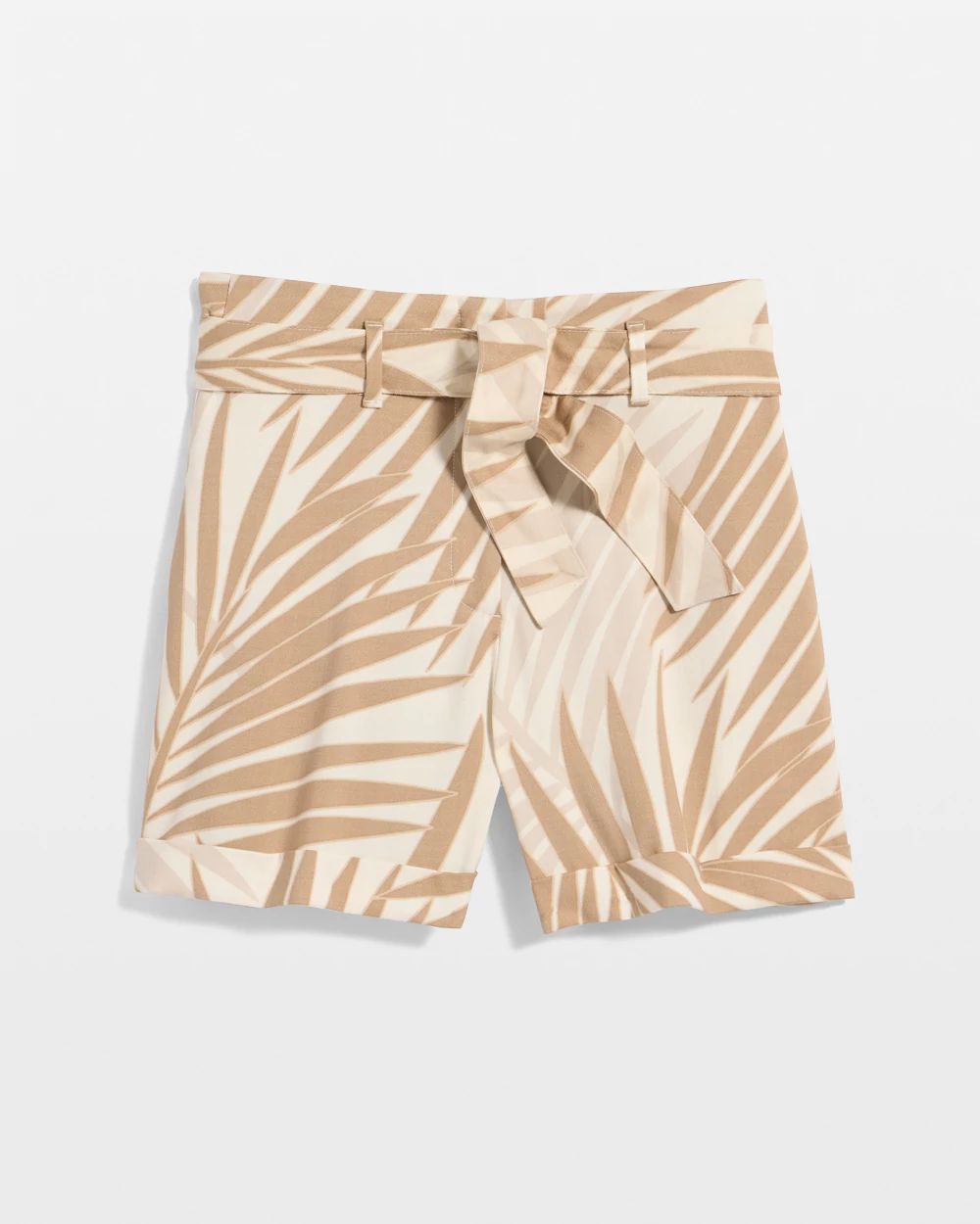 Belted High Rise Short