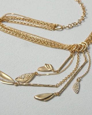 Abstract Butterfly Necklace