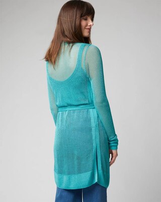 Crochet Belted Coverup
