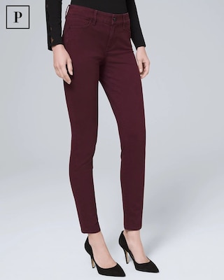 Petite Mid-Rise Skinny Ankle Jeans