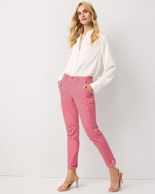 Mid-Rise Pret-A-Pedi Straight Cropped Pants