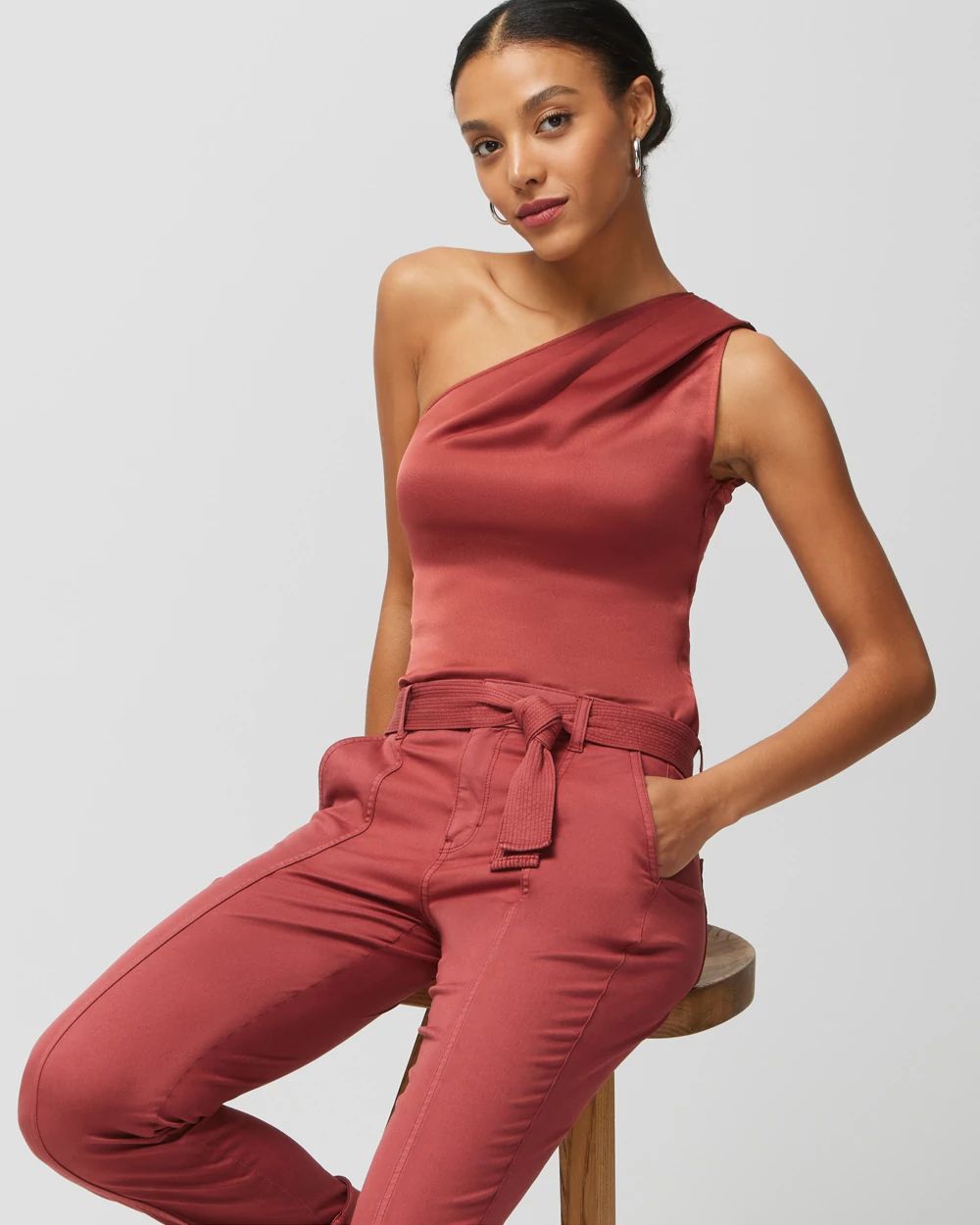 One-Shoulder Top