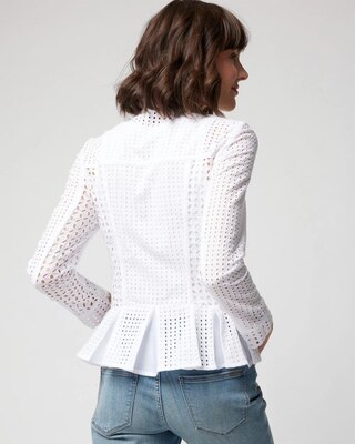 Eyelet Moto Jacket
