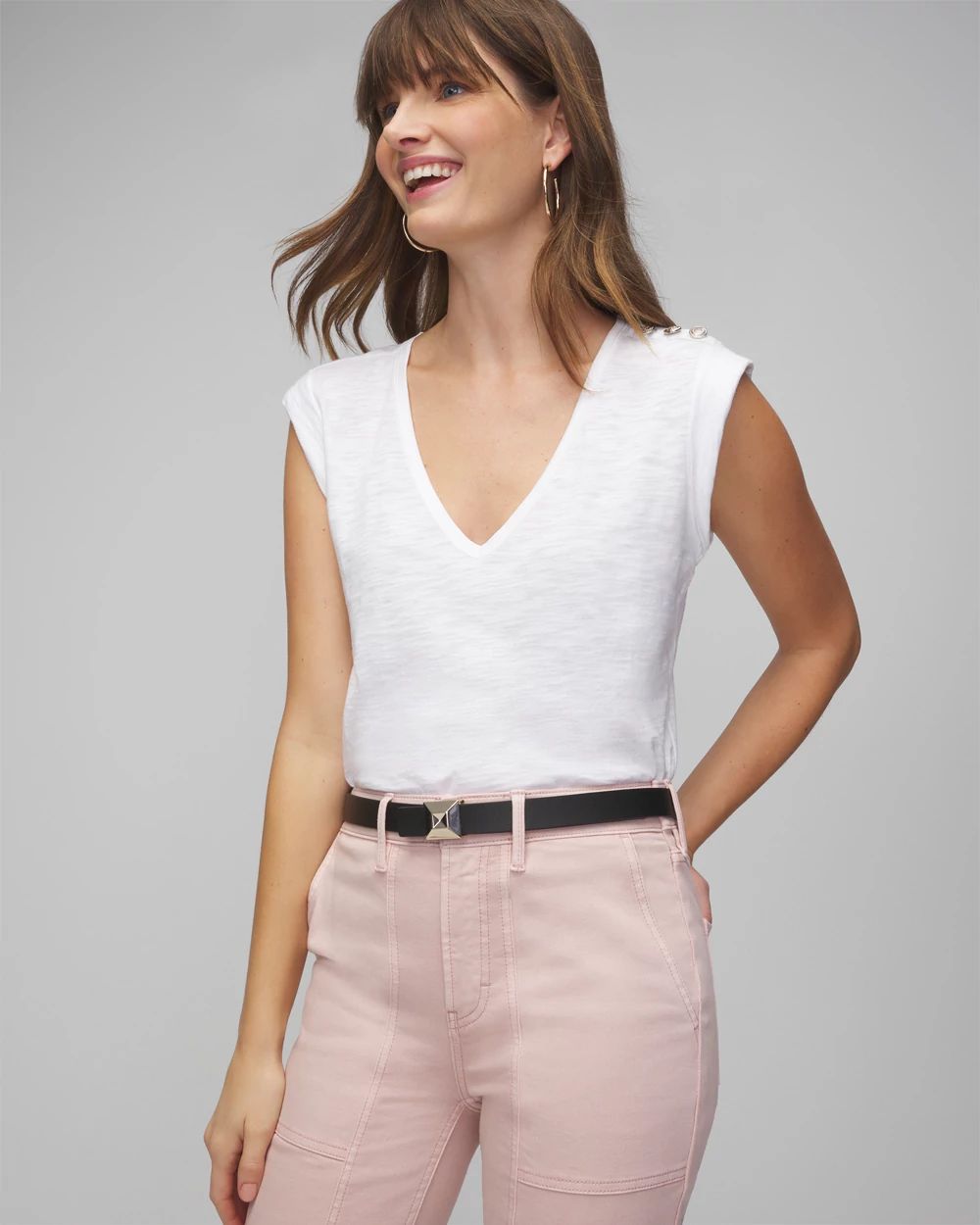V-Neck Muscle Tee
