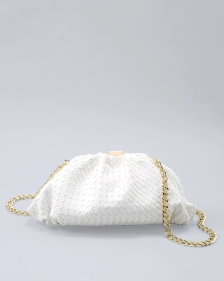 Textured Crossbody Clutch