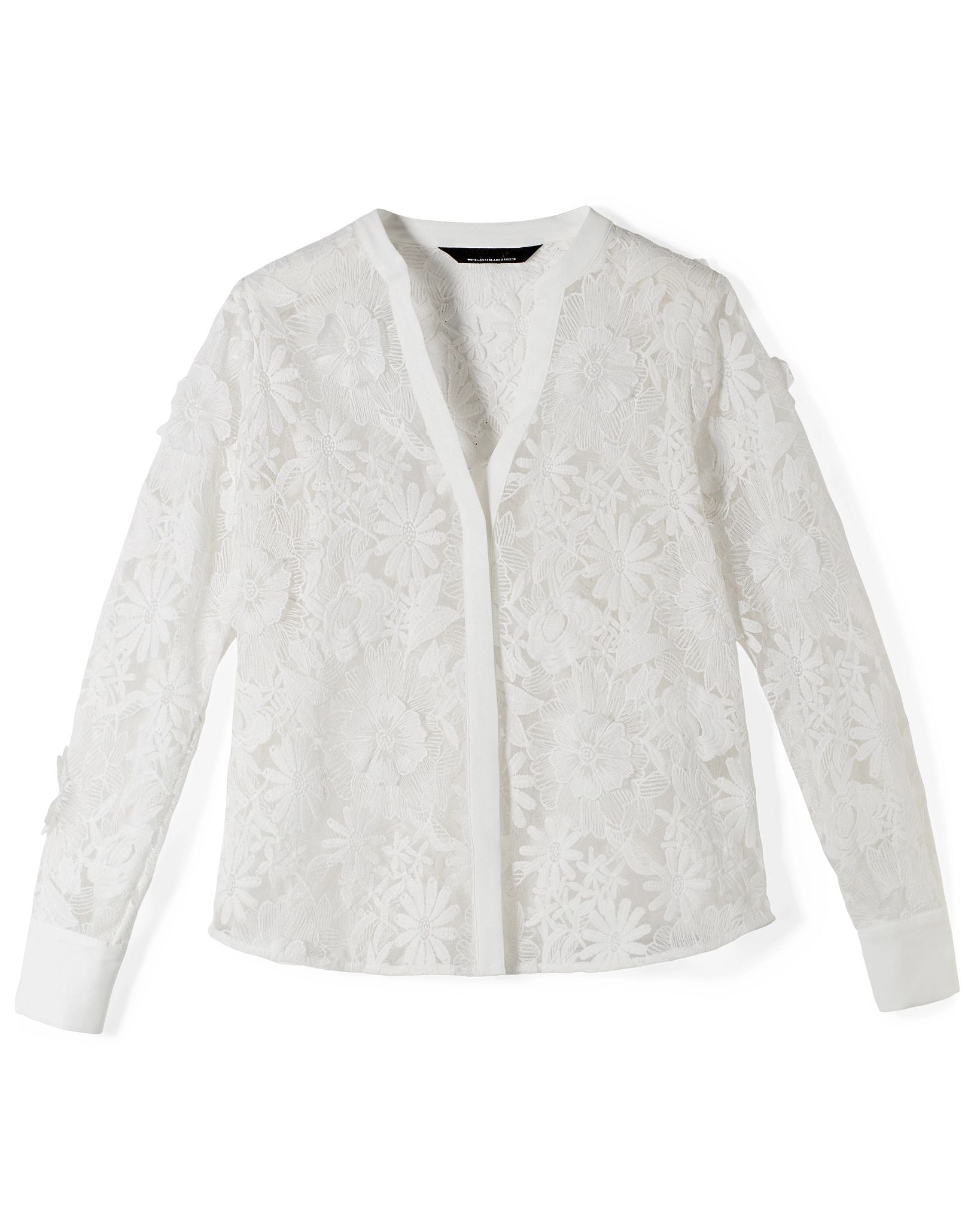 3-D Lace Shirt